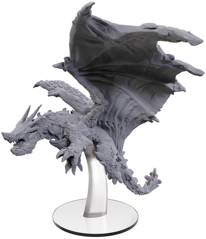 D&D Minis Pathfinder Unpainted Adult Adamantine Dragon