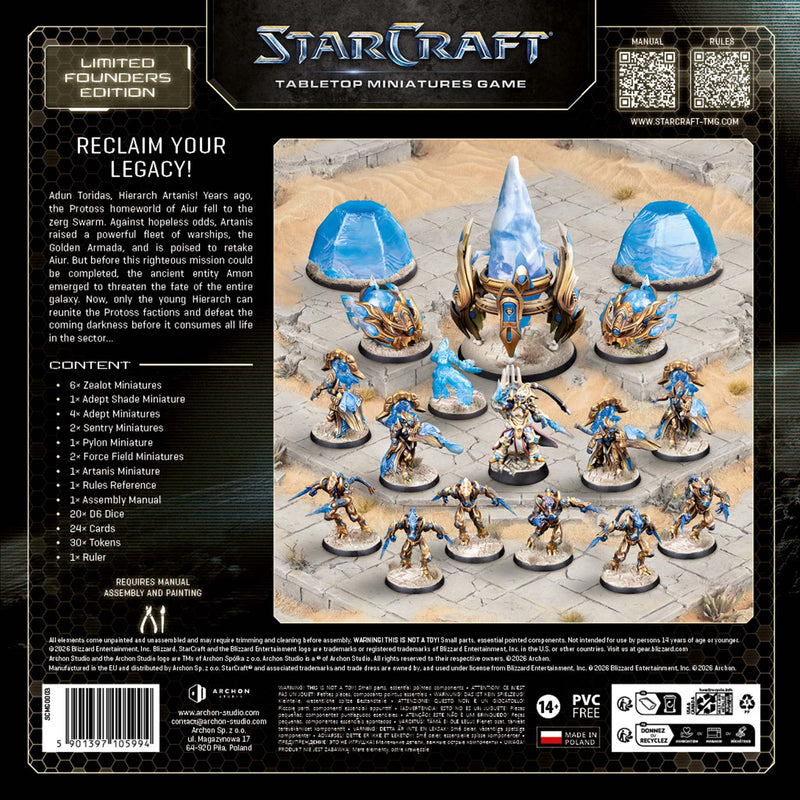 Starcraft Protoss Starter Set - Founder's Edition
