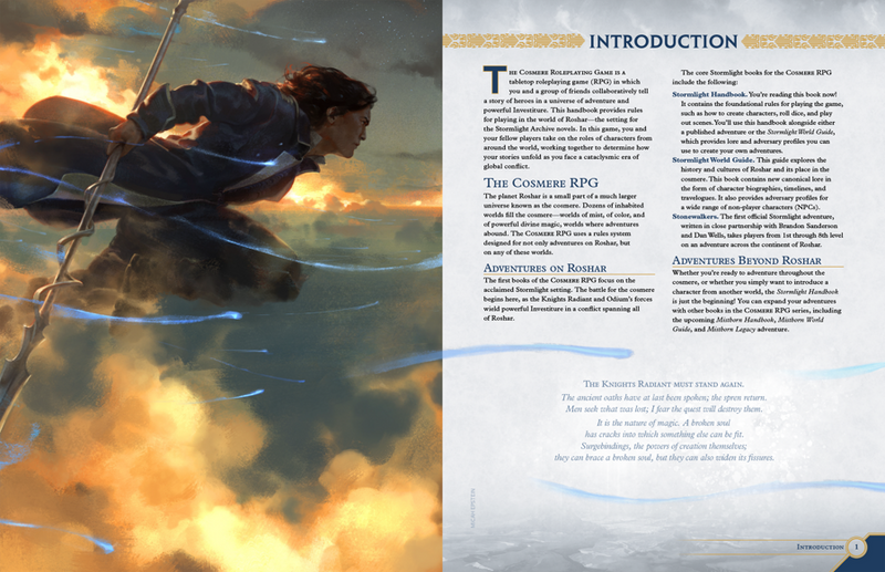 Rpg Cosmere: Stormlight Handbook