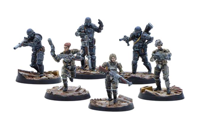 Bg Fallout: Wasteland Warfare: Brotherhood Combat Patrol
