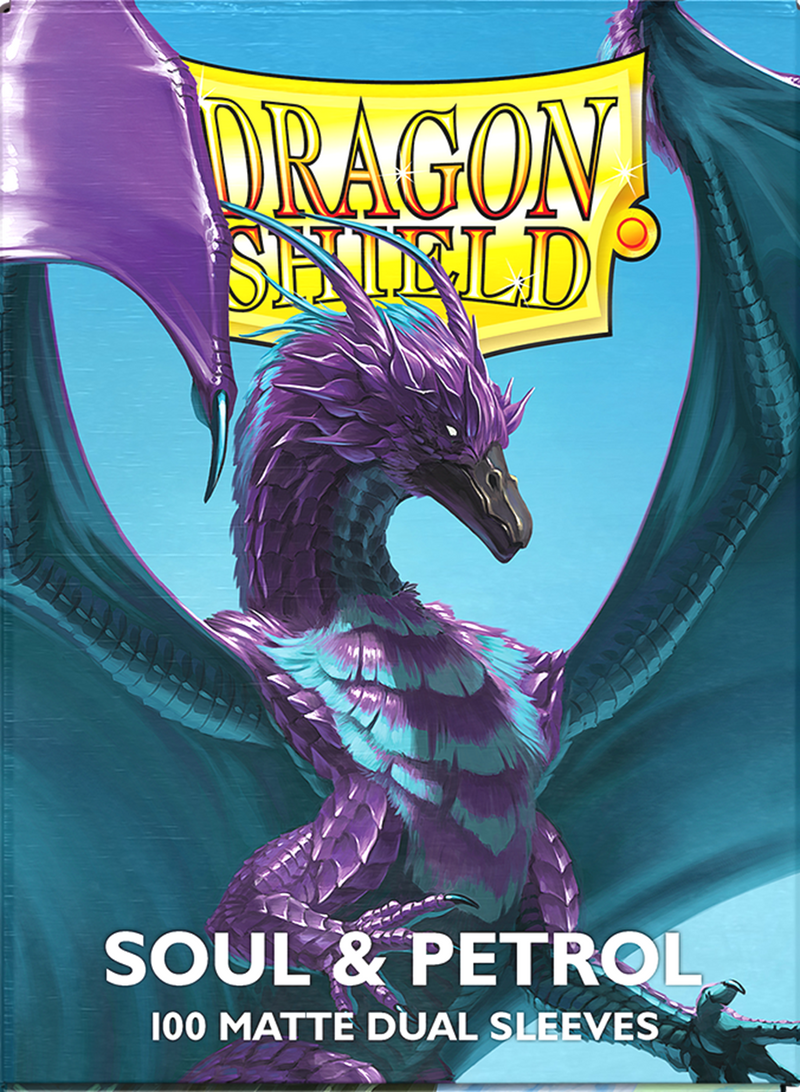 Dragon Shield Sleeves: Matte Dual Soul & Petrol