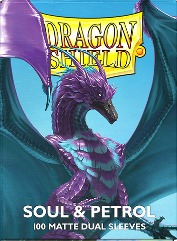 Dragon Shield Sleeves: Matte Dual Soul & Petrol