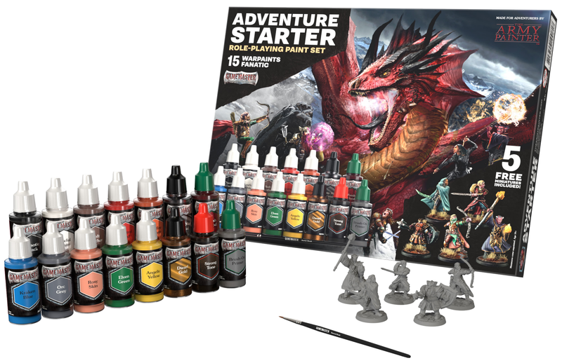 Army Painter Gamemaster: Adventure Starter Role Playing Paint Set