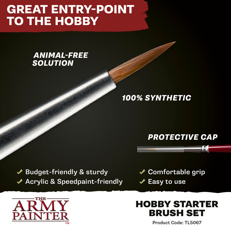 Army Painter Hobby Starter Brush Set TL5067