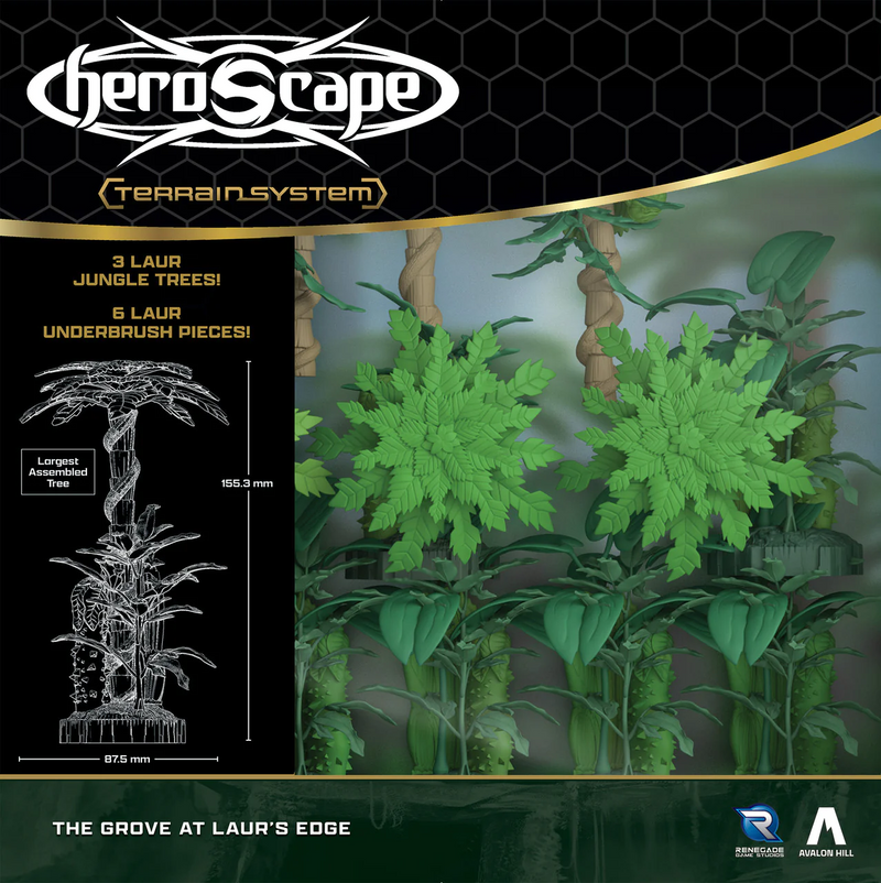 Heroscape The Grove at Laur's Edge Terrain Expansion