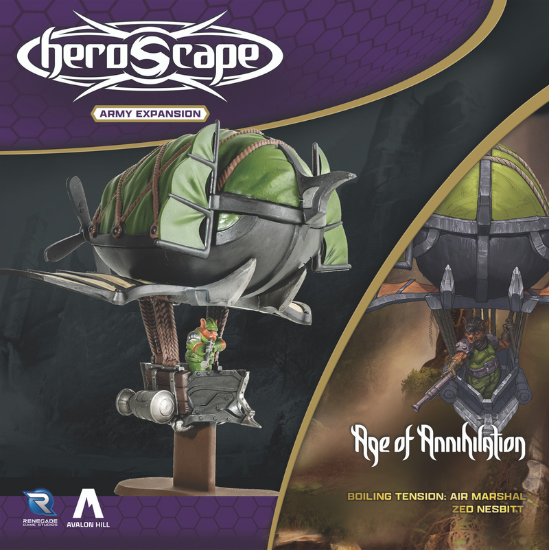 Heroscape Air Marsha Zed Nesbitt Army Expansion
