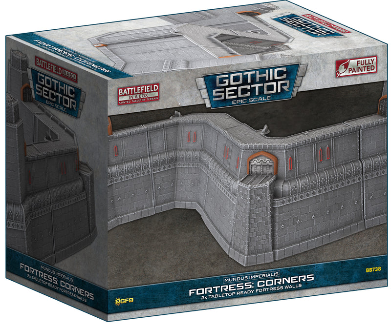 Battlefield in a Box Mundus Imperialis Fortress Corner
