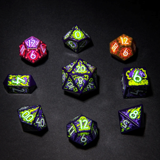 Botch Dice Daggerheart Hope & Fear 9-Die RPG Set - Witch