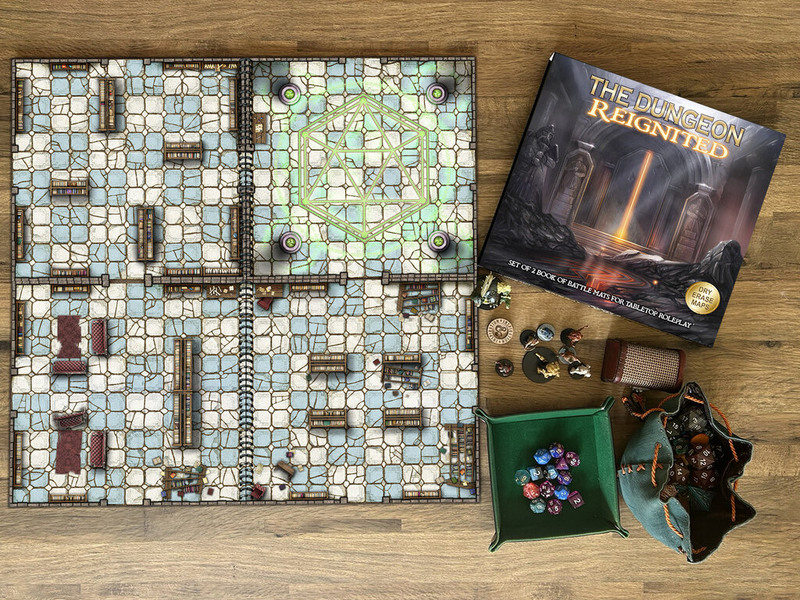 RPG The Dungeon Reignited Battle Mats