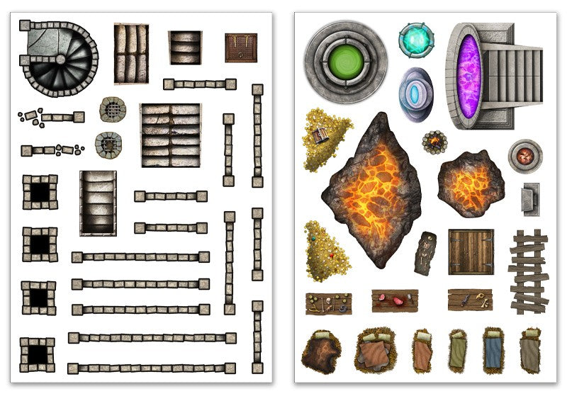 RPG Add On Scenery for RPG Maps - Dungeon Extras