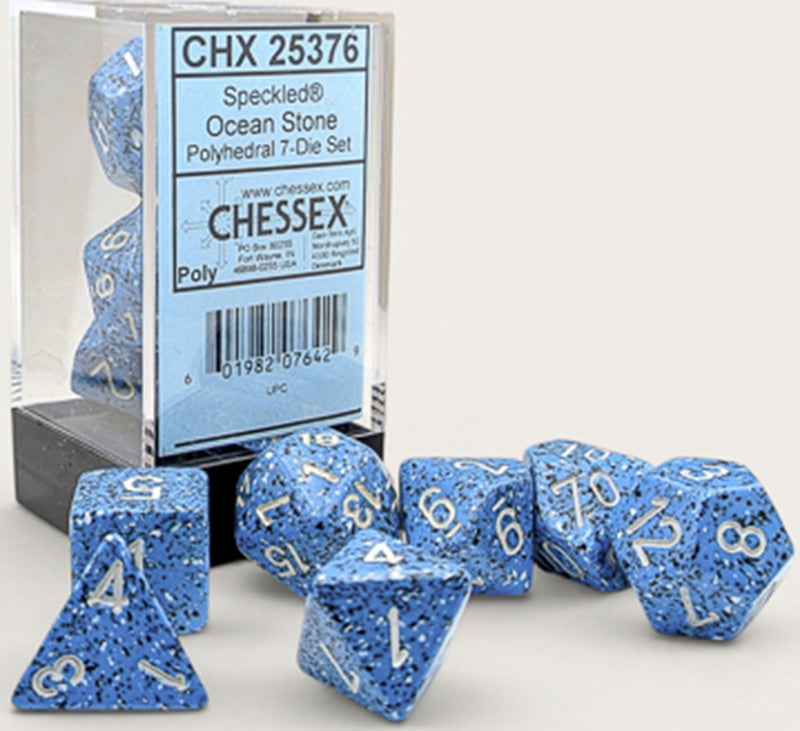 Chessex Poly Speckled Ocean Stone