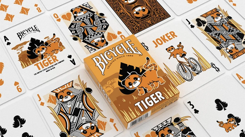 Playing Cards Bicycle Tiger