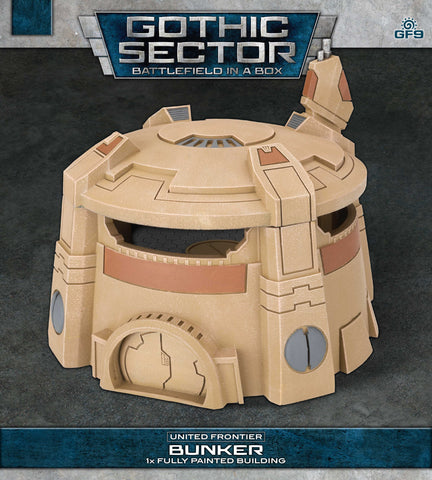 Battlefield in a Box Gothic Sector United Frontier Bunker