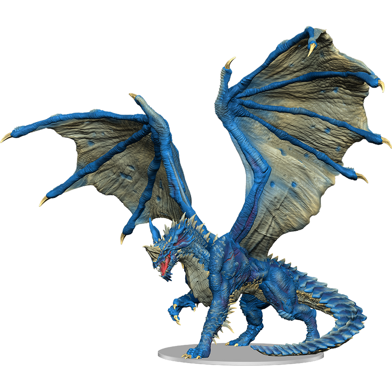Wizkids Minis D&D 90603 Adult Blue Dragon