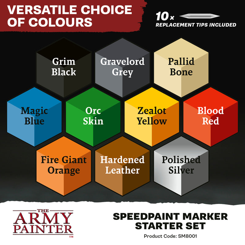 Army Painter Speedpaint Marker Starter Set
