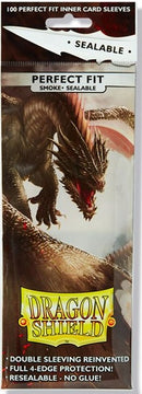 Dragon Shield Sleeves: Perfect Fit Smoke Sealable (100)