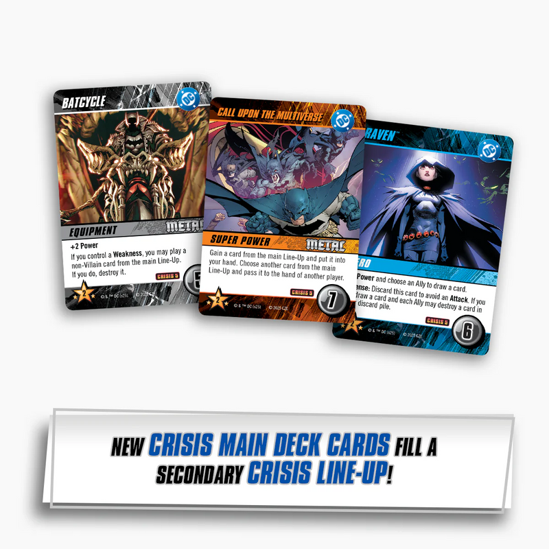 Dc Deck Building Game Crisis Pack 5: Death Metal Expansion