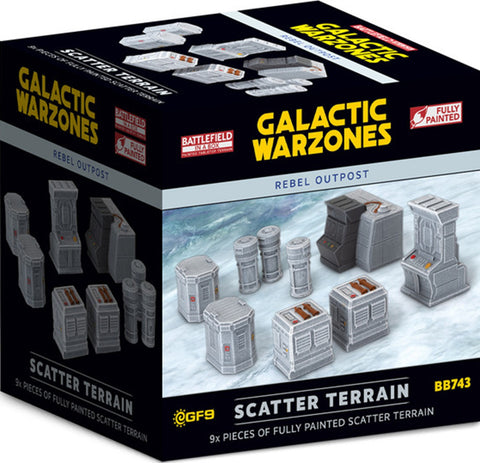 Battlefield in a Box Gothic Galactic Warzones - Scatter Terrain