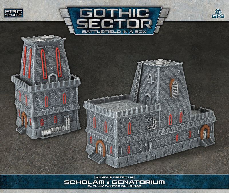 Battlefield in a Box Mundus Imperialis Scholam & Genatorium