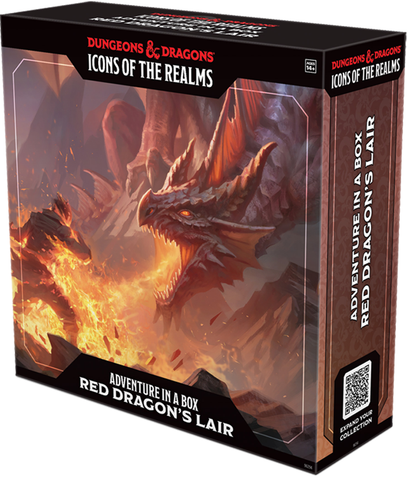 DDM Icons of the Realms Adventure in a Box Red Dragon's Lair