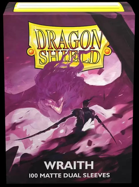 Dragon Shield Sleeves: Matte Dual Wraith (100)