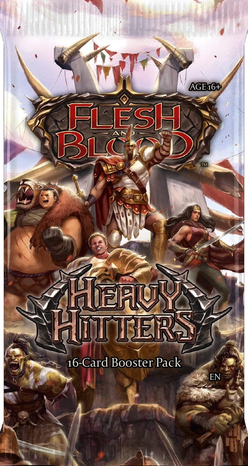 FaB Flesh and Blood Heavy Hitters Booster
