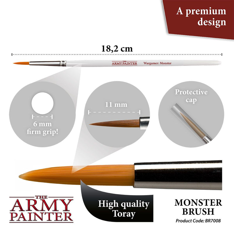 Army Painter Brush Monster White BR7008
