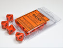 Chessex  10d10 Orange/Black