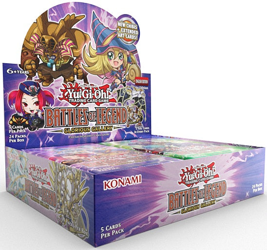 *Pre-Order* Yu-Gi-Oh! Battles Of Legend Glorious Gallery Booster Box *Releases June 5th*