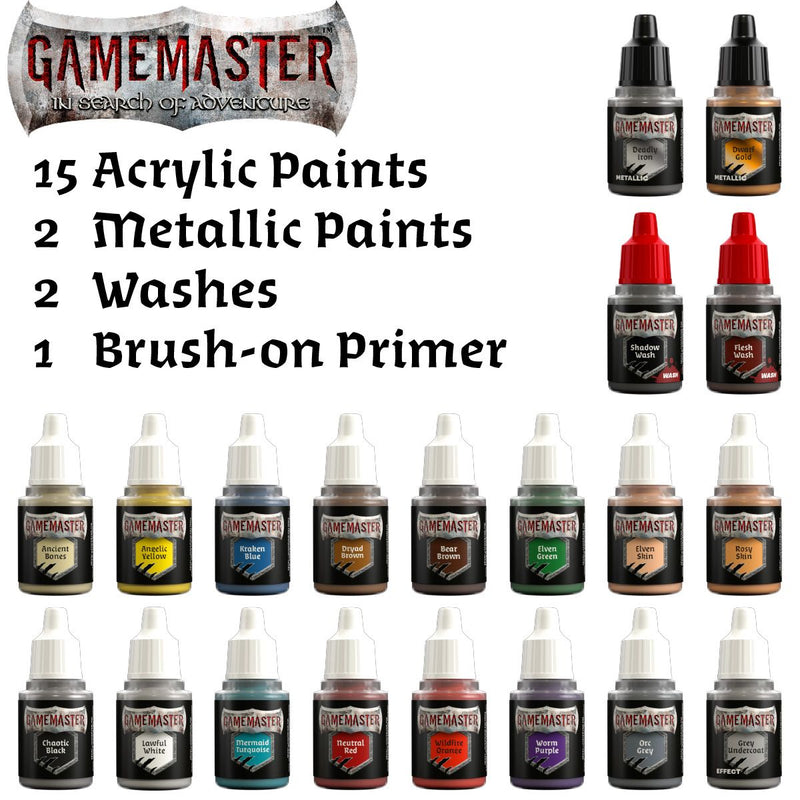 Army Painter Gamemaster: Character Starter Paint Set GM1004
