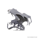 Wizkids Minis D&D 90773 Adult Black Dragon Unpainted