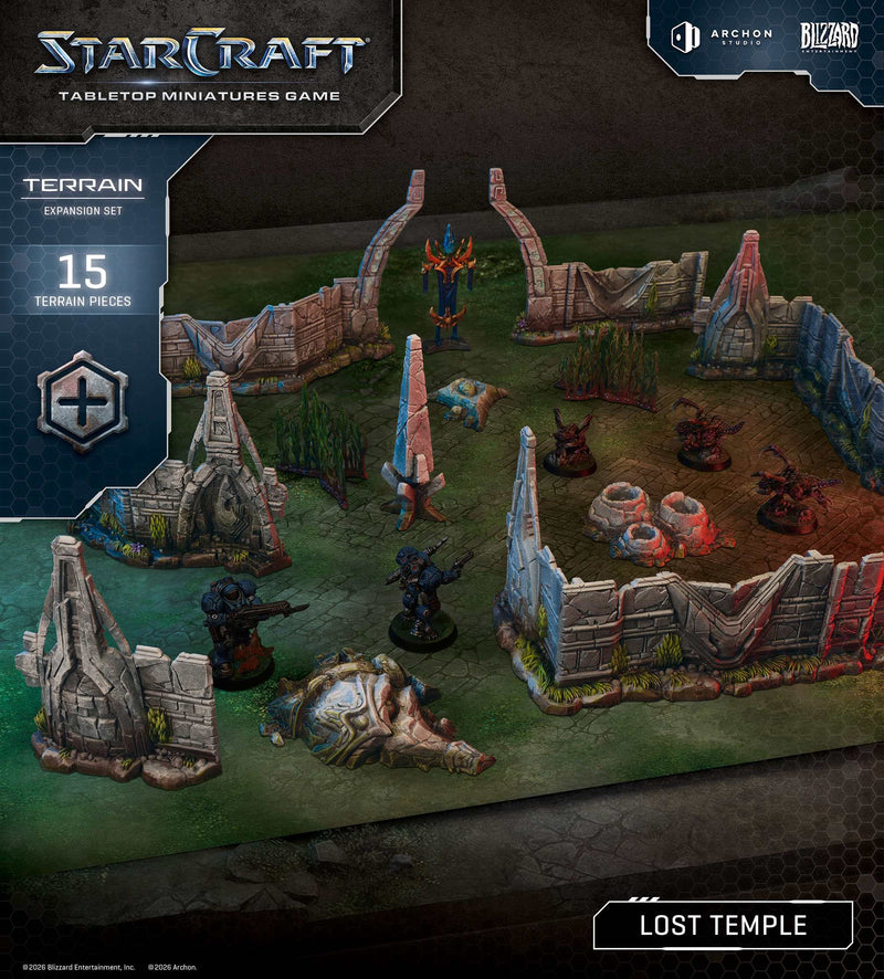 Starcraft Protoss Lost Temple Terrain Expansion