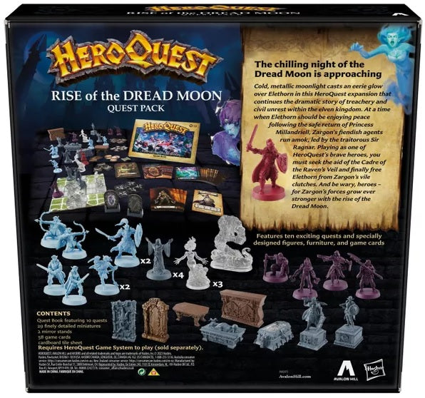 BG Hero Quest: Rise Of The Dread Moon Quest Pack