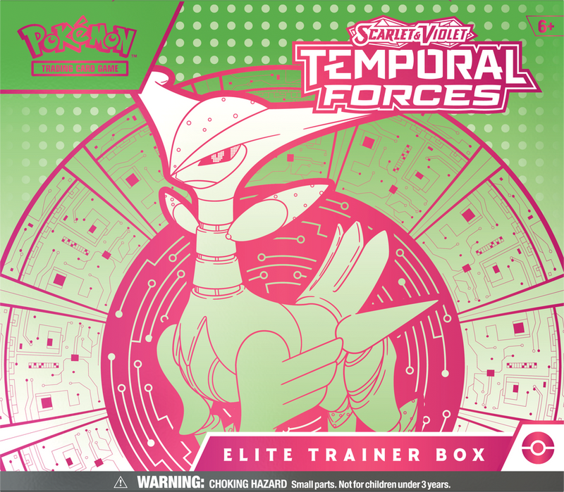 Pokémon SV5 Scarlet & Violet Temporal Forces Elite Trainer Box