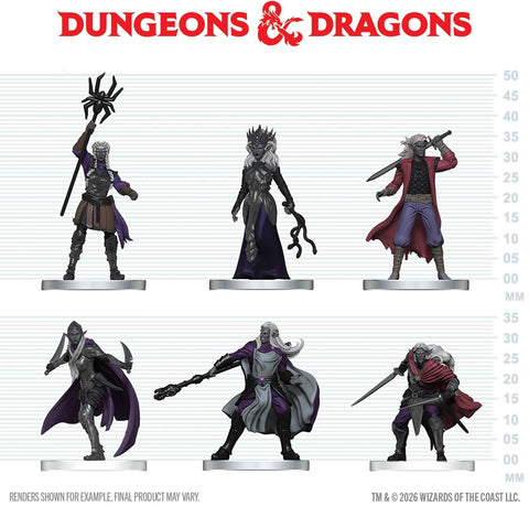 DDM Icons of the Realms Drow Warband