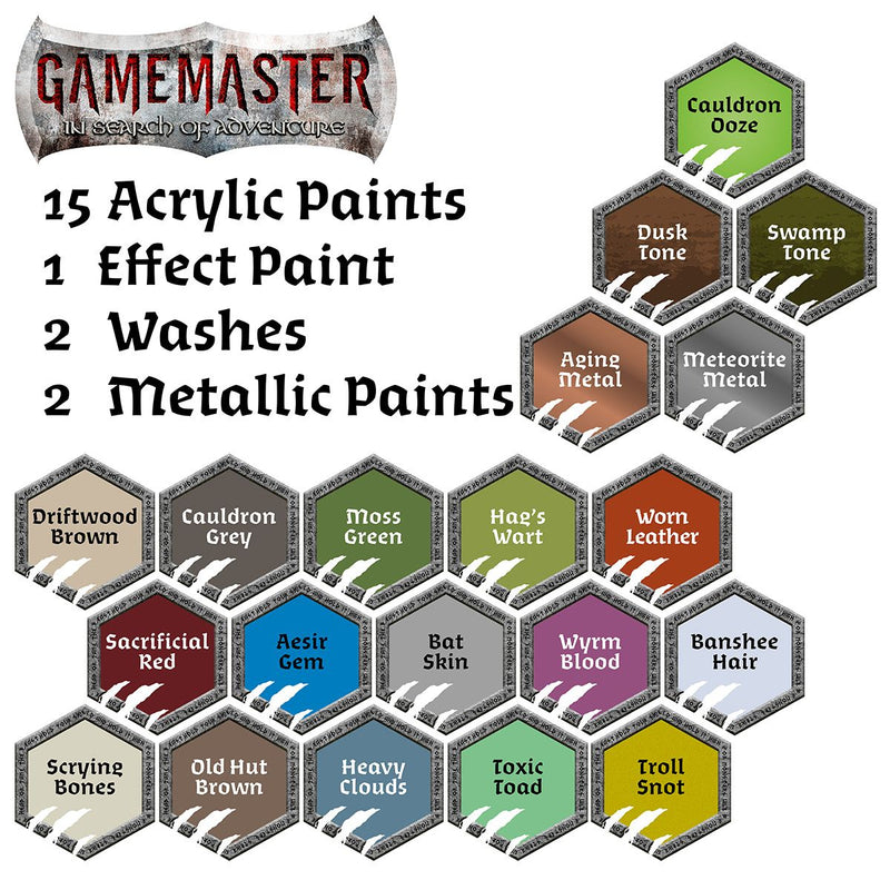 Army Painter Gamemaster: Wilderness Adventures Paint Set GM1007