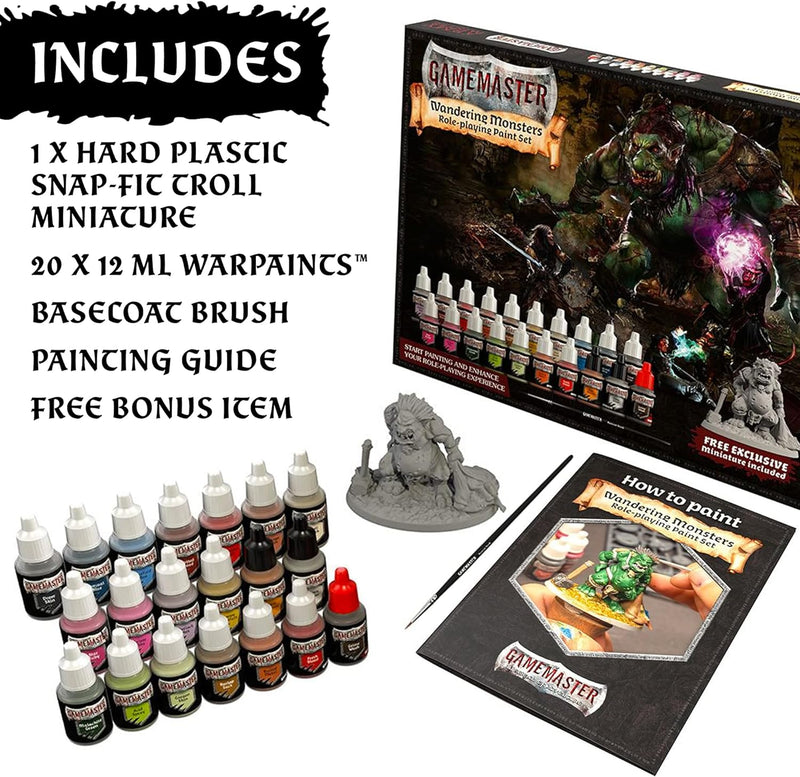 Gamemaster Wandering Monsters Starter Role-Playing Paint Set