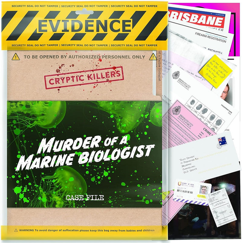 PG Cryptic Killers: Murder Of A Marine Biologist