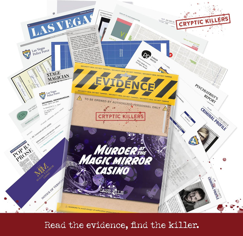 PG Cryptic Killers: Murder At The Magic Mirror Casino
