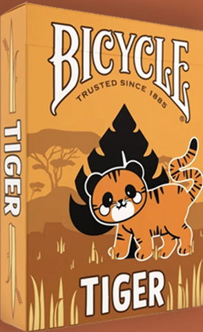 Playing Cards Bicycle Tiger
