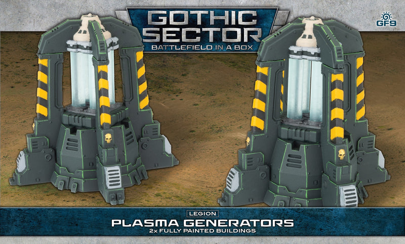 Battlefield in a Box Gothic Sector Legion Plasma Generators