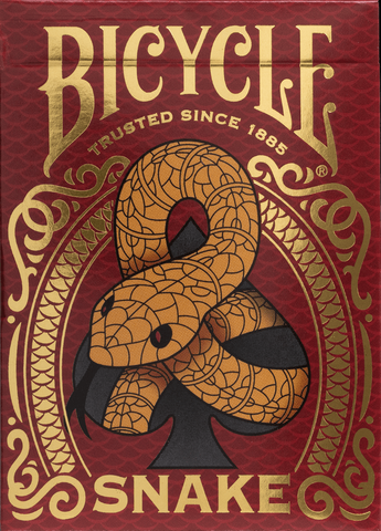 Playing Cards Bicycle Snake