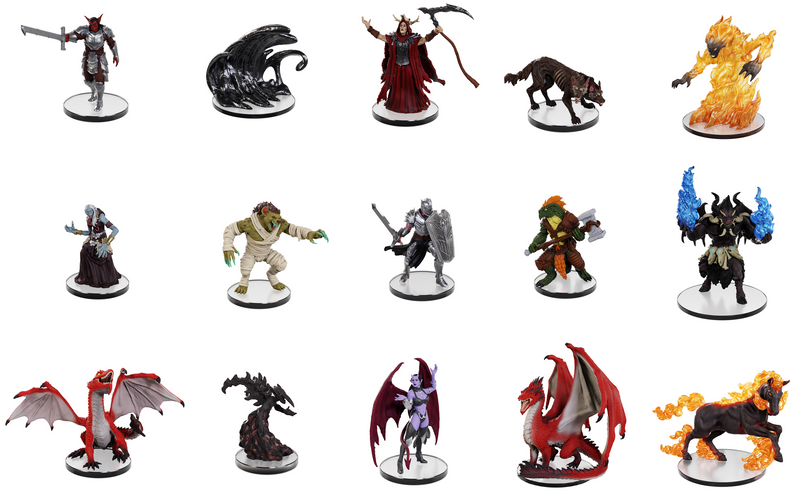 Wizkids D&D Minis Icons of the Realms Monster Manual Collection 1 Booster Brick