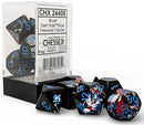 Chessex Poly Brush Dark Side/Blue