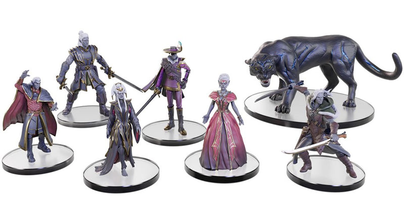 D&D Minis Icons Legend of Drizzt 35th Family and Foes Box Set