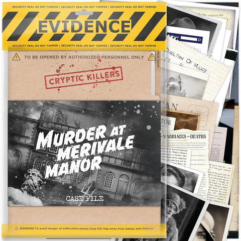 PG Cryptic Killers: Murder At Merivale Manor
