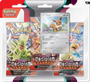 Pokémon SV3 Scarlet & Violet 3 Obsidian Flames Booster 3-Pack