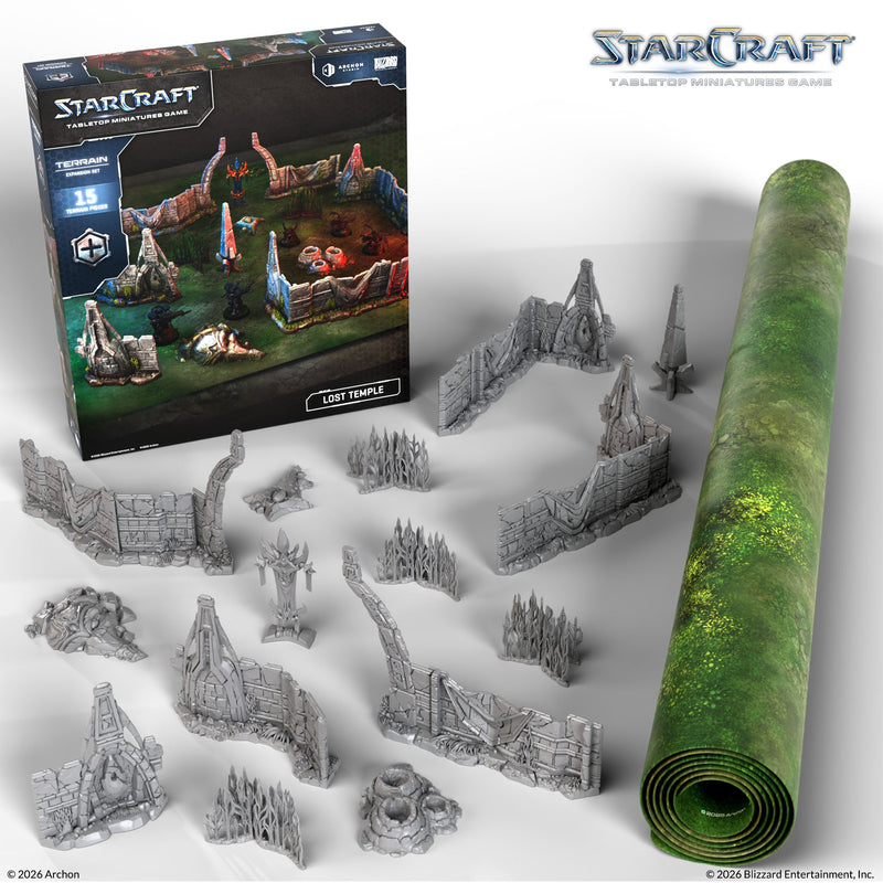 Starcraft Protoss Lost Temple Terrain Expansion