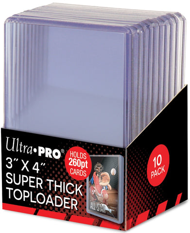 Ultra PRO Top Loader Super Thick 10ct 260pt