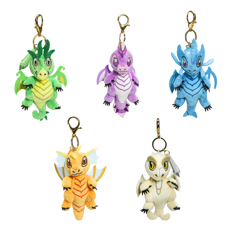 Kidrobot Plush Charms Gem Wyrmlings